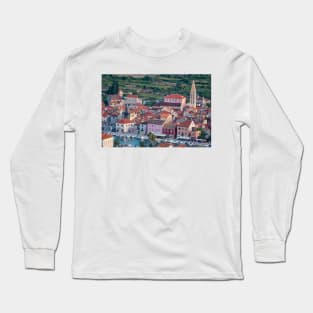 Stari Grad Hvar Long Sleeve T-Shirt